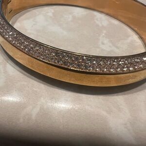Elegant Gold Michael Kors Bangle Bracelet